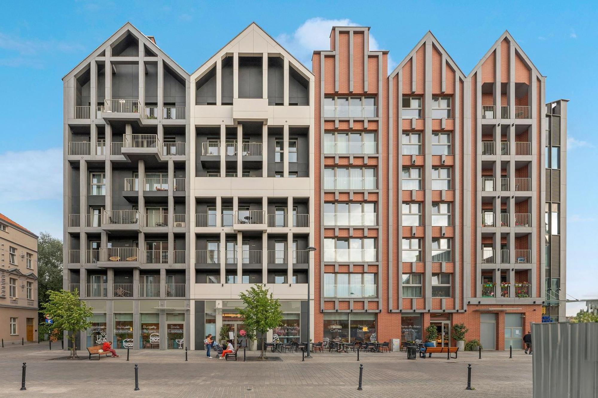City Center Apartments Grano Residence Danzica Esterno foto